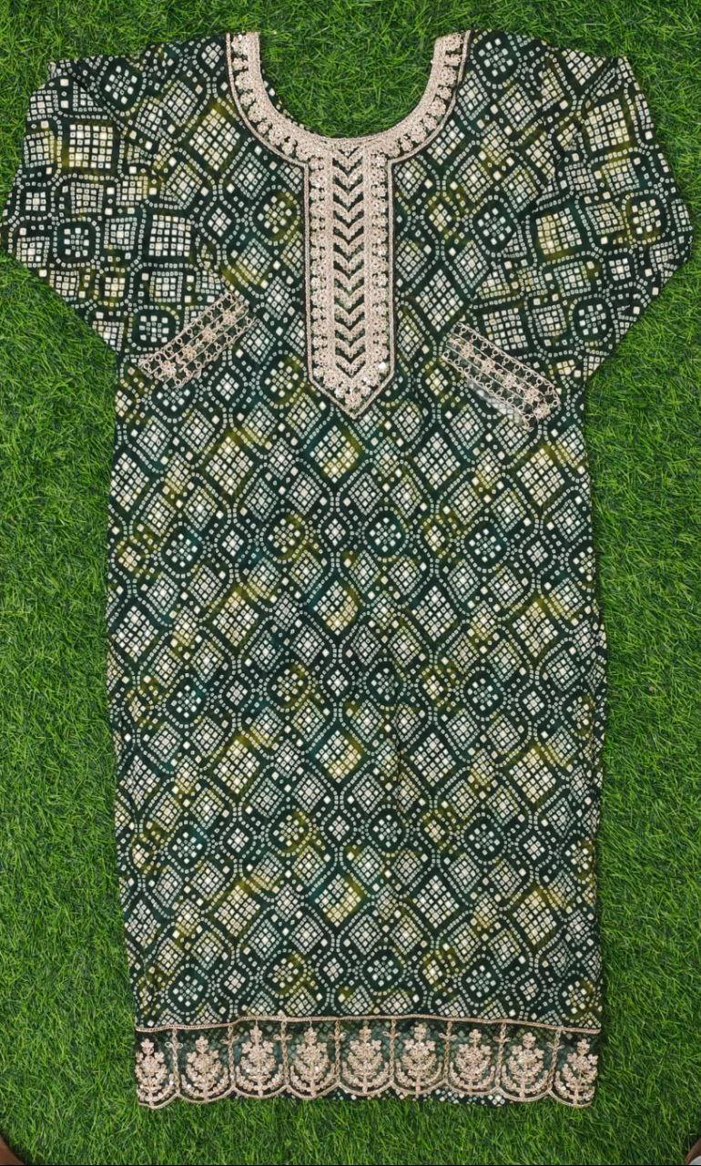 fancy top & daman