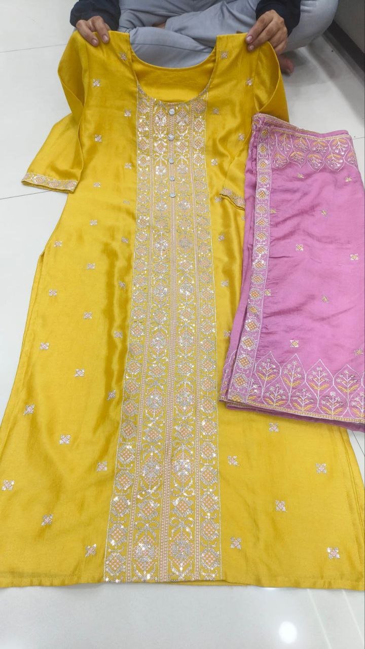 fancy top & dupatta