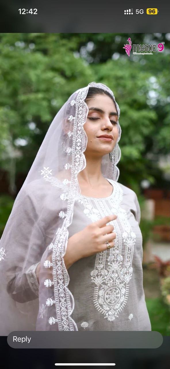 fancy top & dupatta