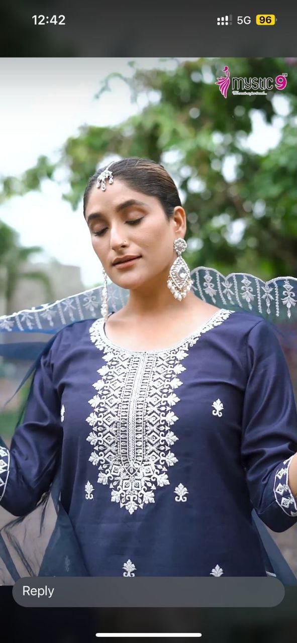 fancy top & dupatta