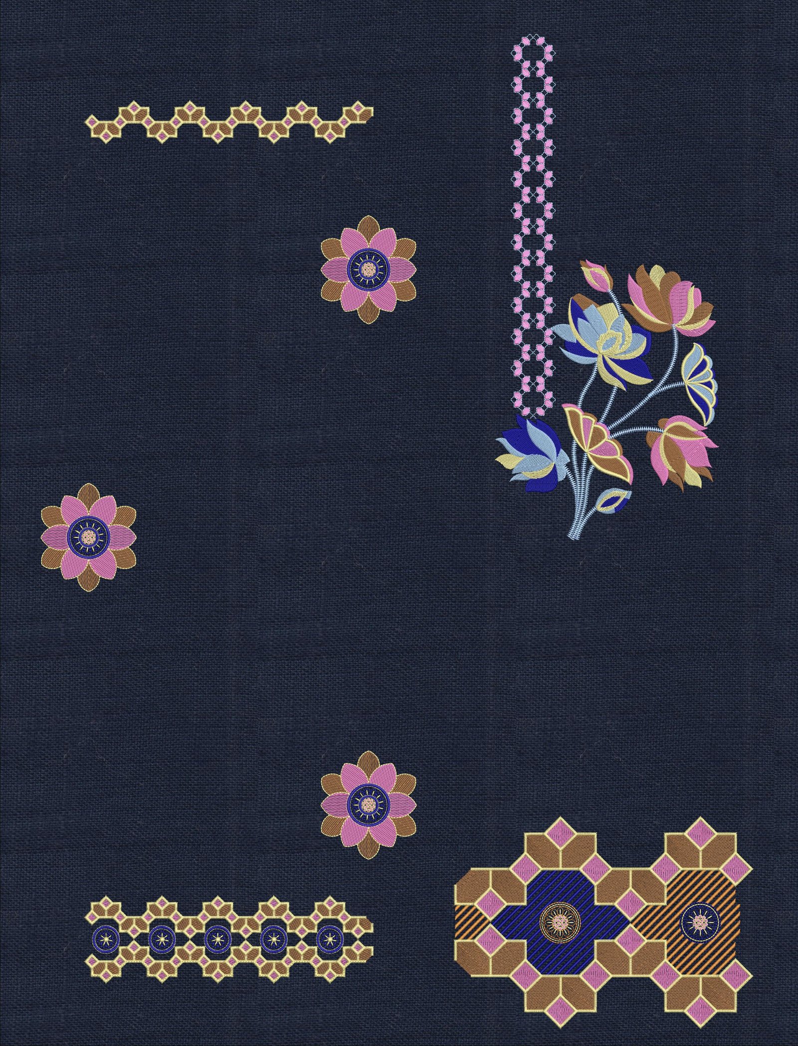 fancy top & dupatta
