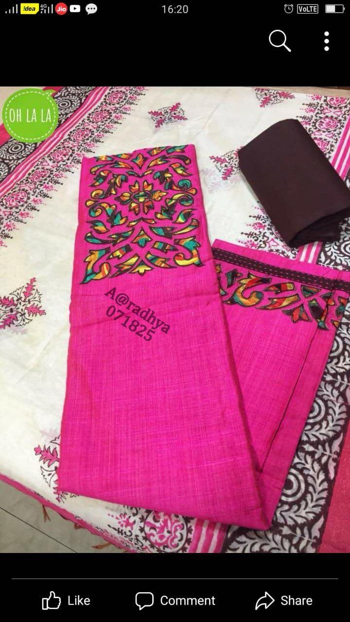 Daman & Single Head top & Duppata