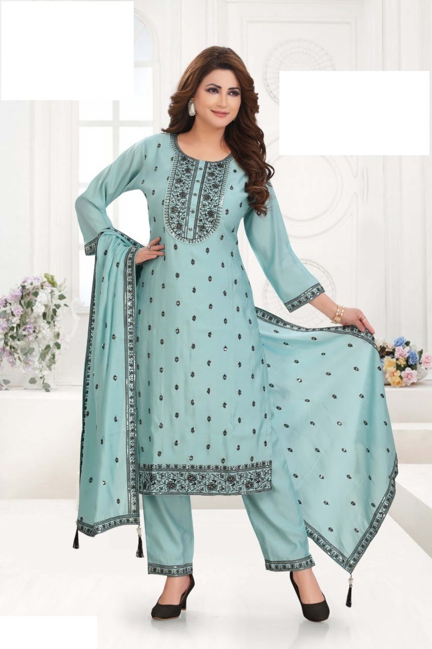 fancy top & dupatta