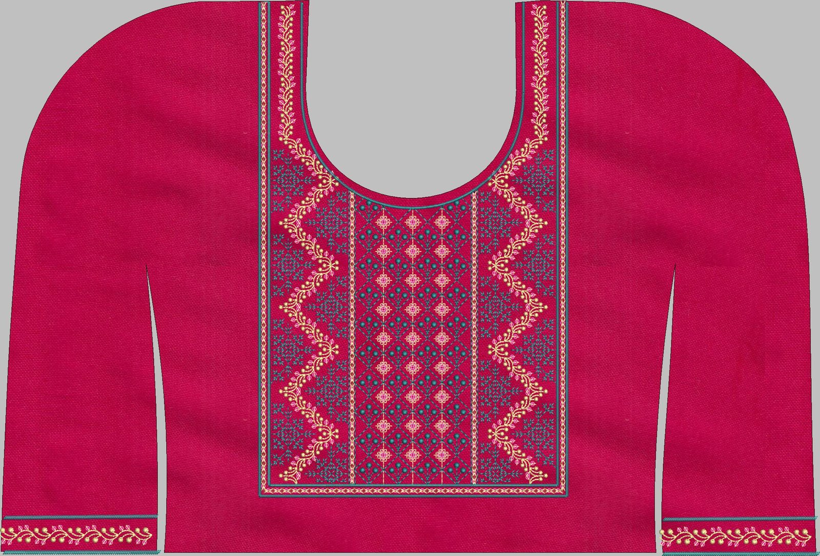 FANCY KURTI NECK