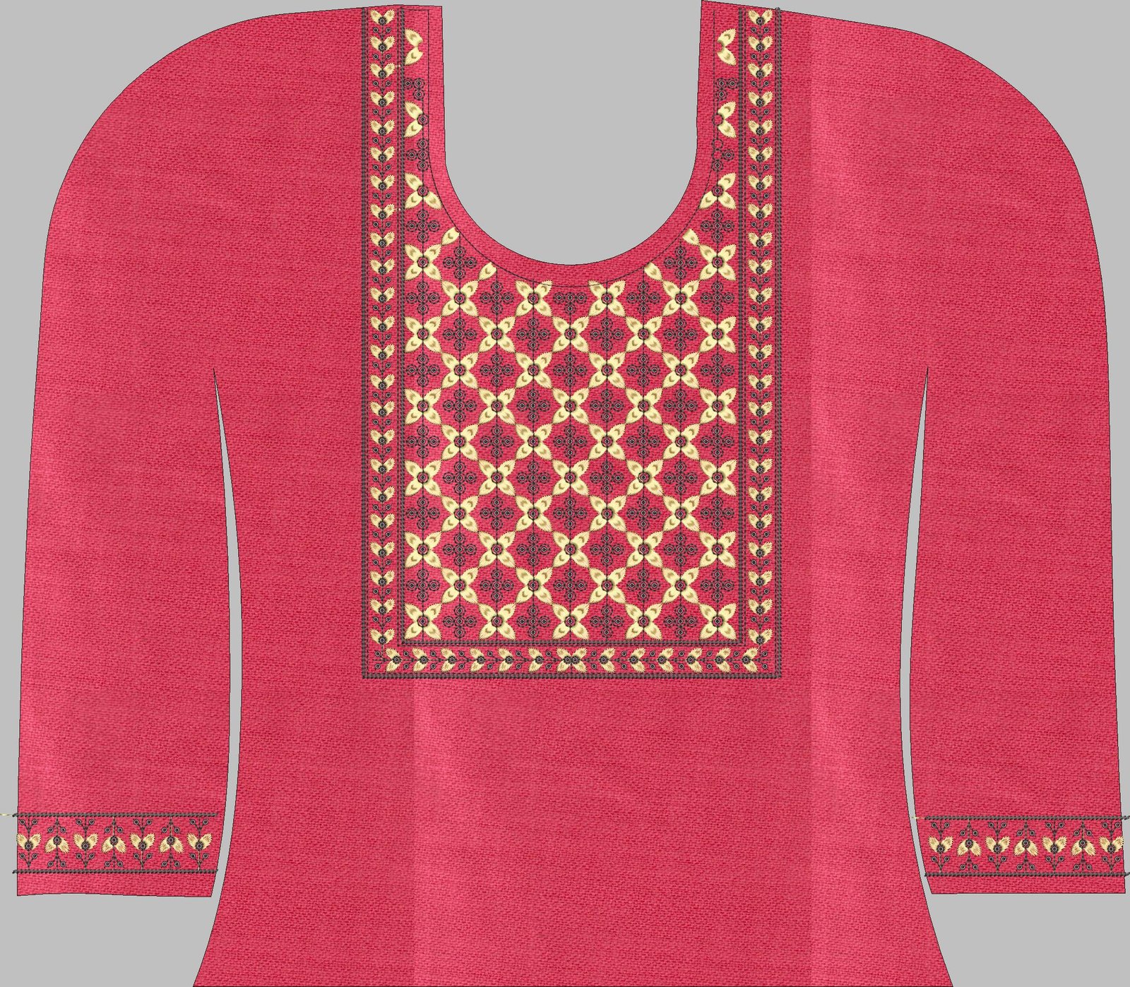 FANCY KURTI NECK PATTI