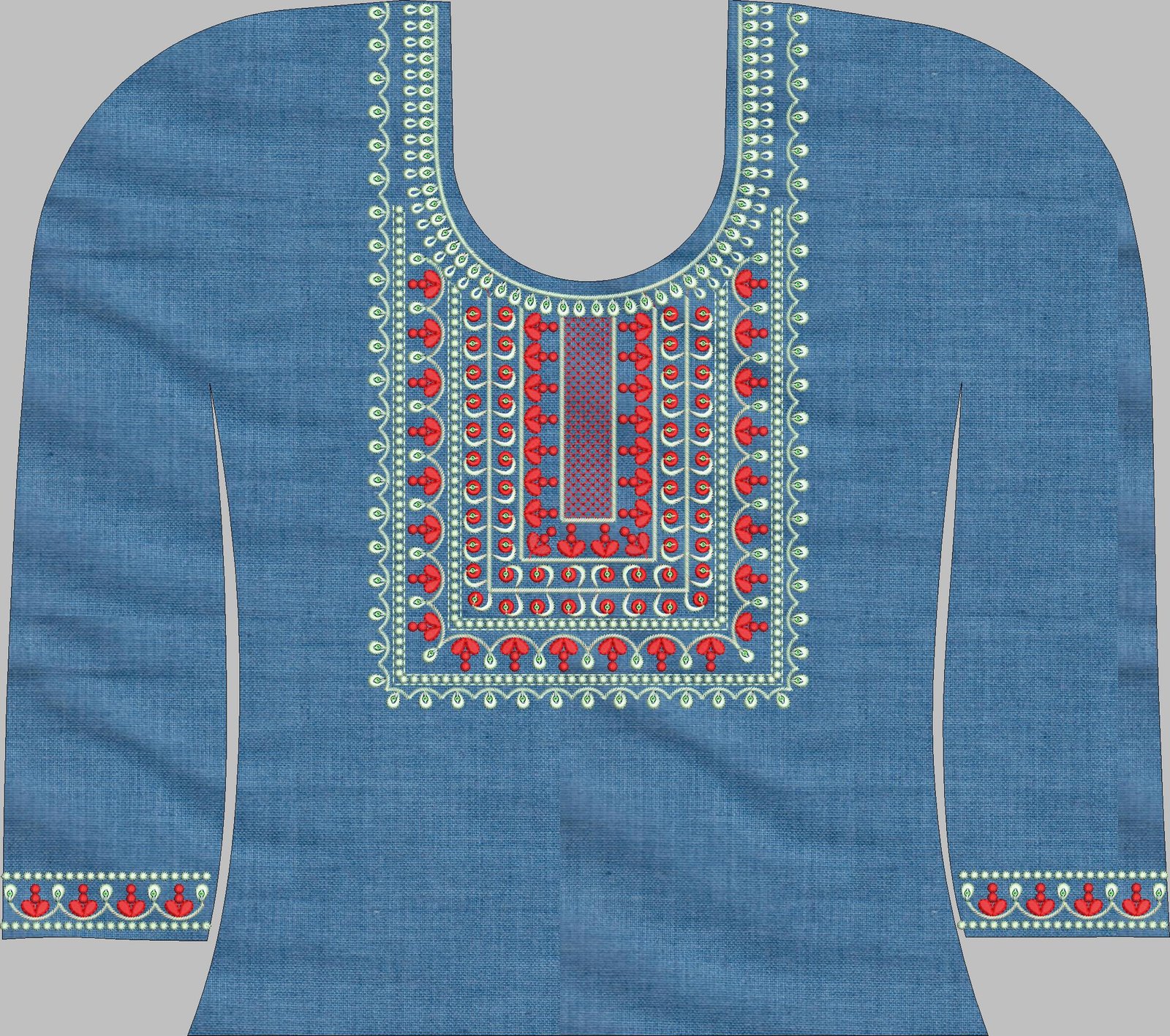 FANCY KURTI NECK PATTI