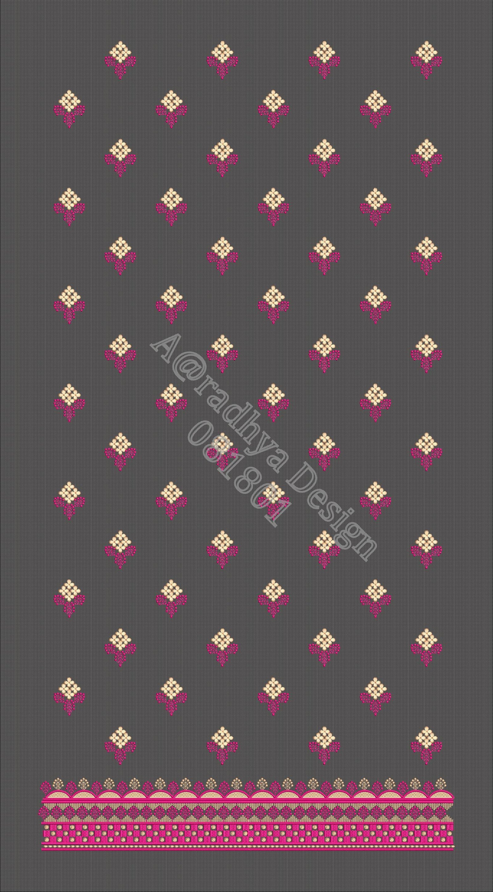 Daman & Single Head top & Duppata