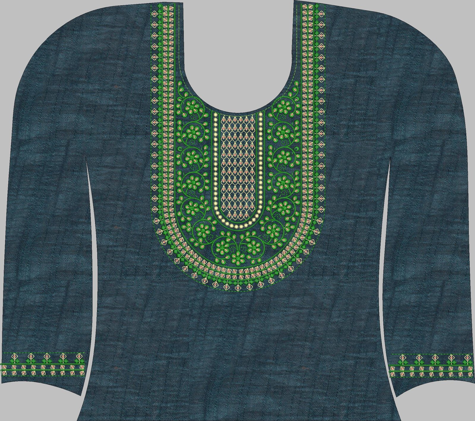 FANY  KURTI NECK