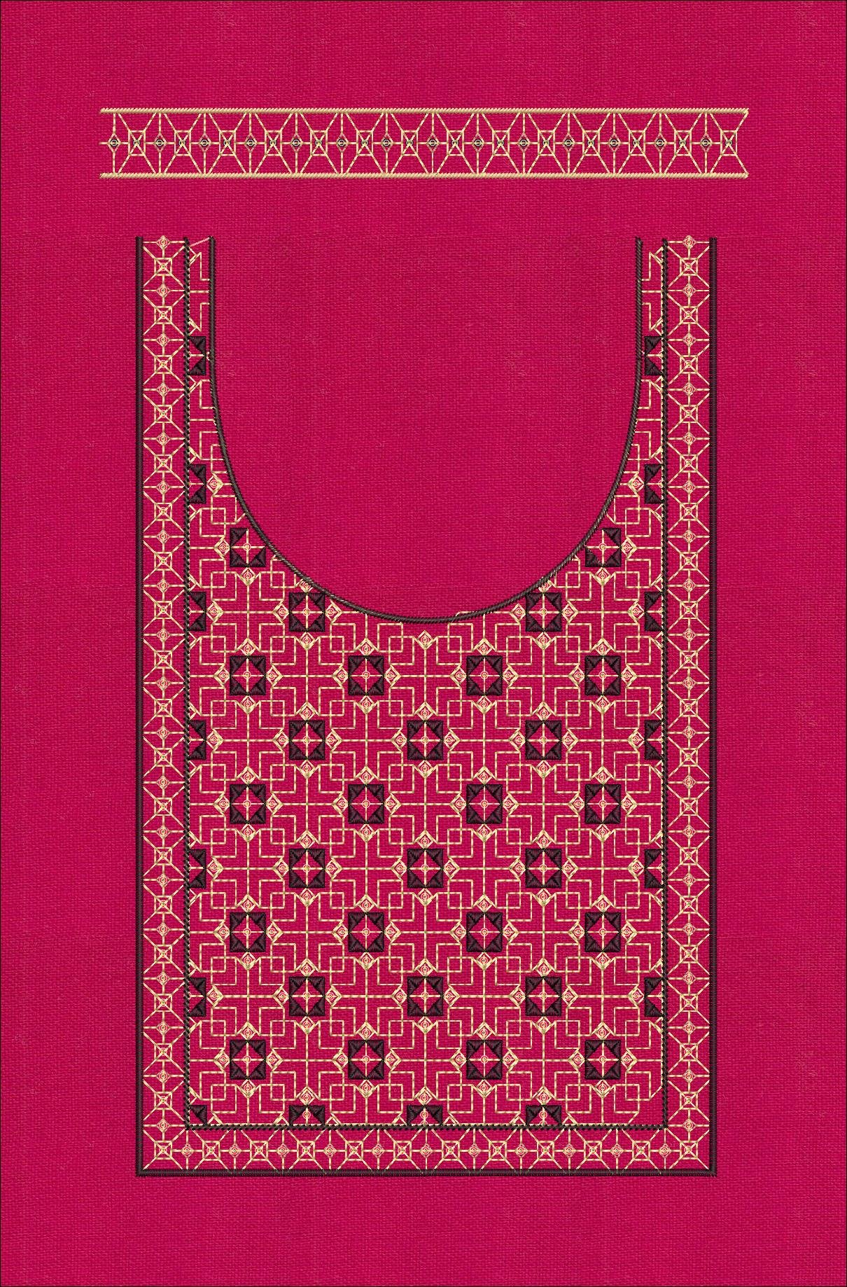 FANCY KURTI NECK PATTI