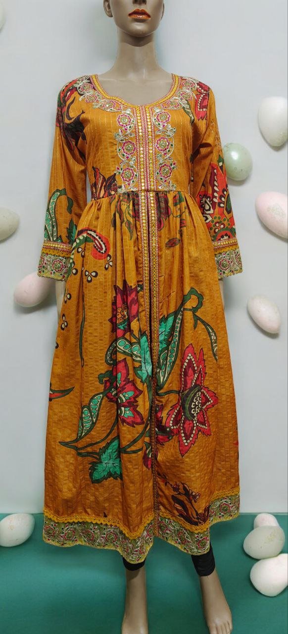 FANCY KURTI CHOLI PATTI DAMAN