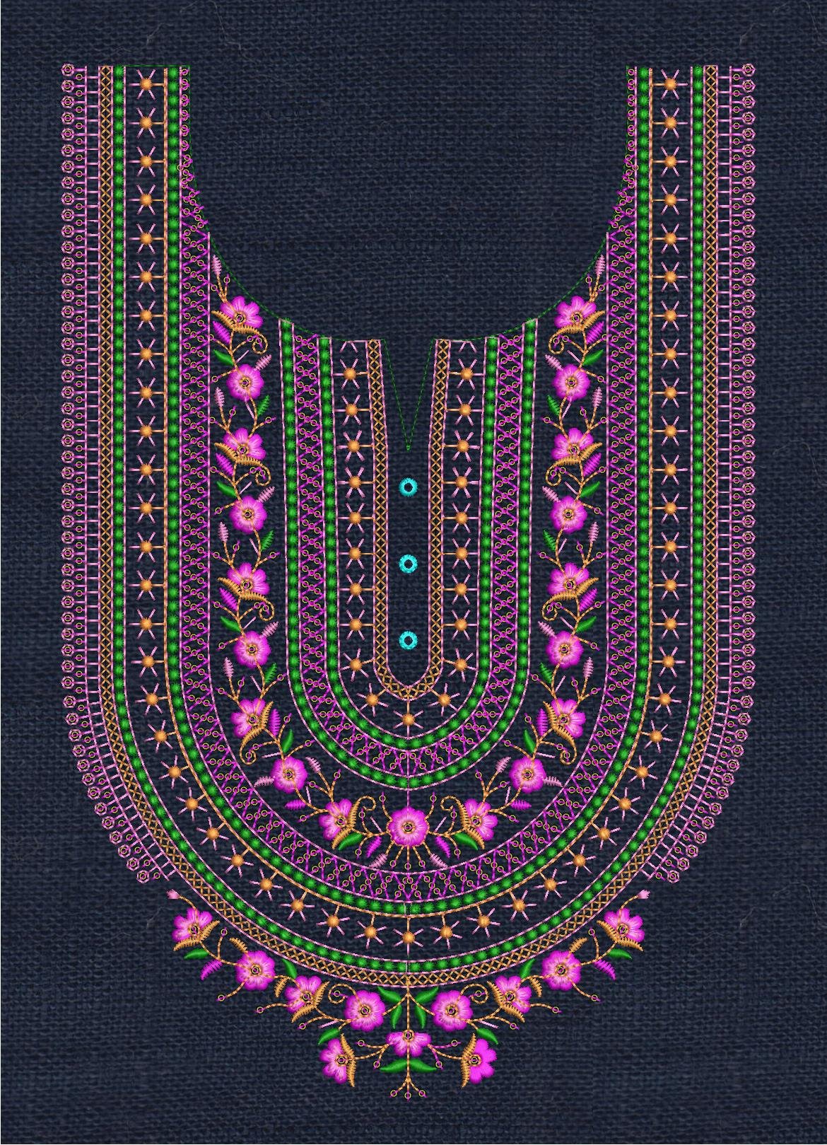 FANCY KURTI NECK