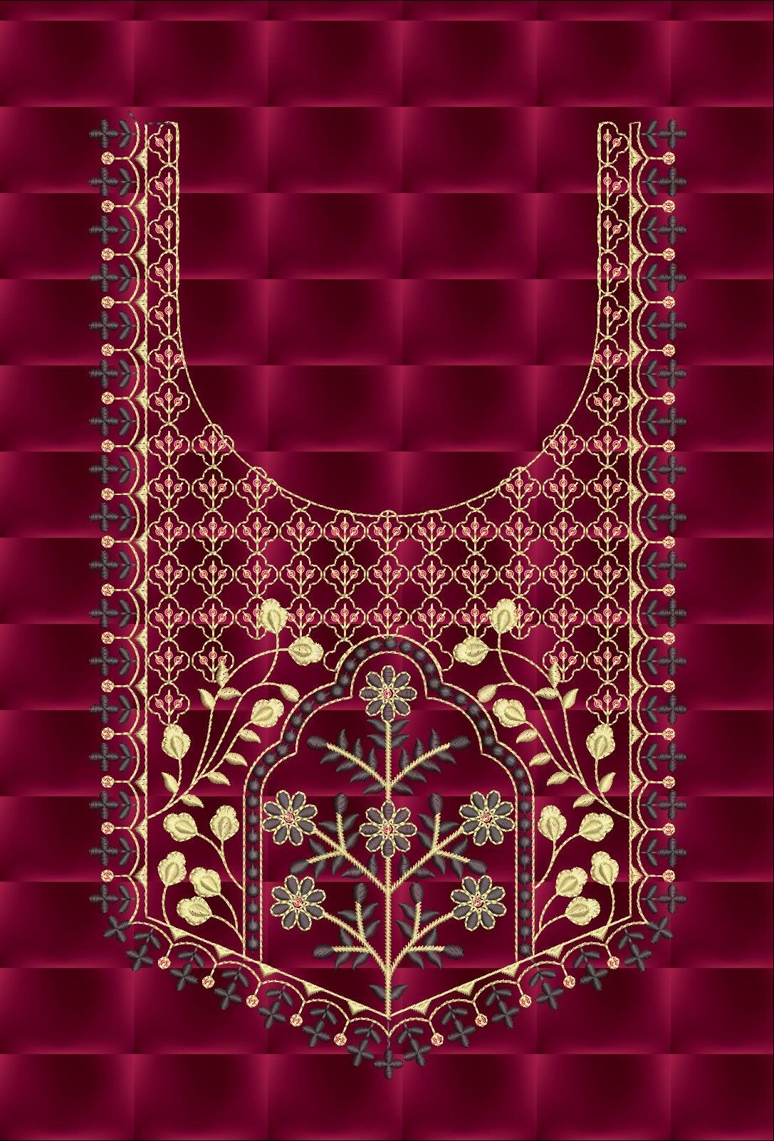 FANCY KURTI NECK
