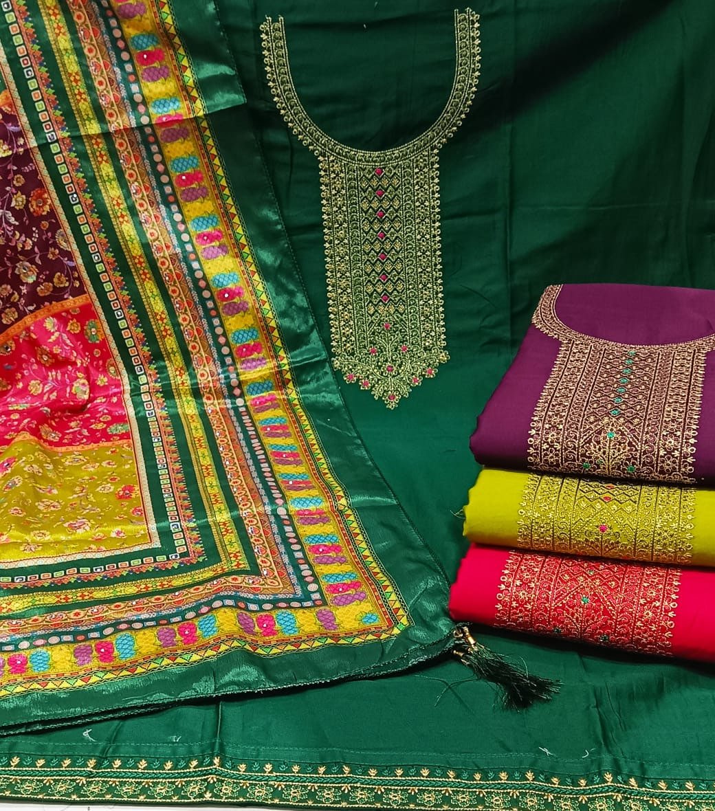 fancy top & dupatta