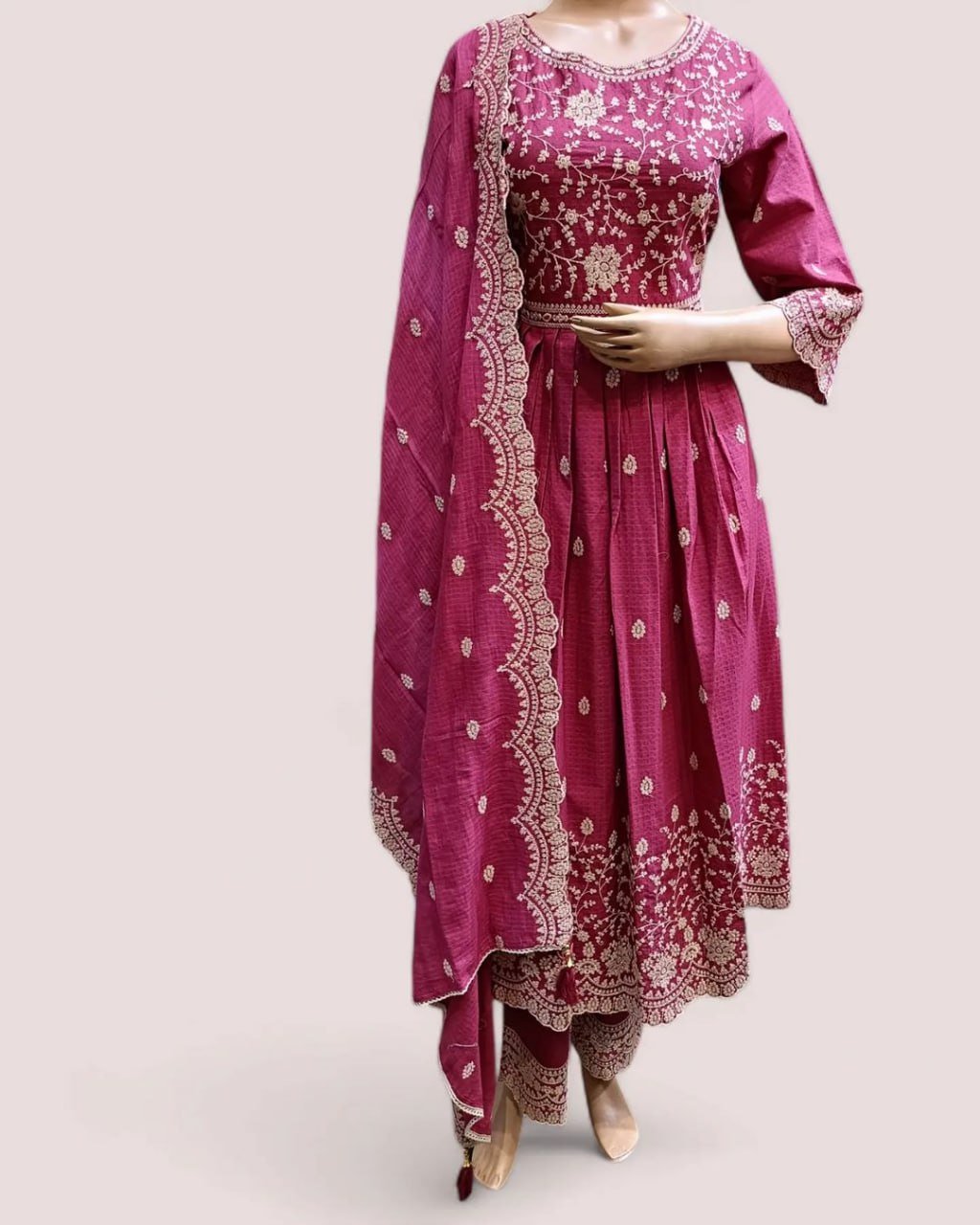 fancy top & dupatta