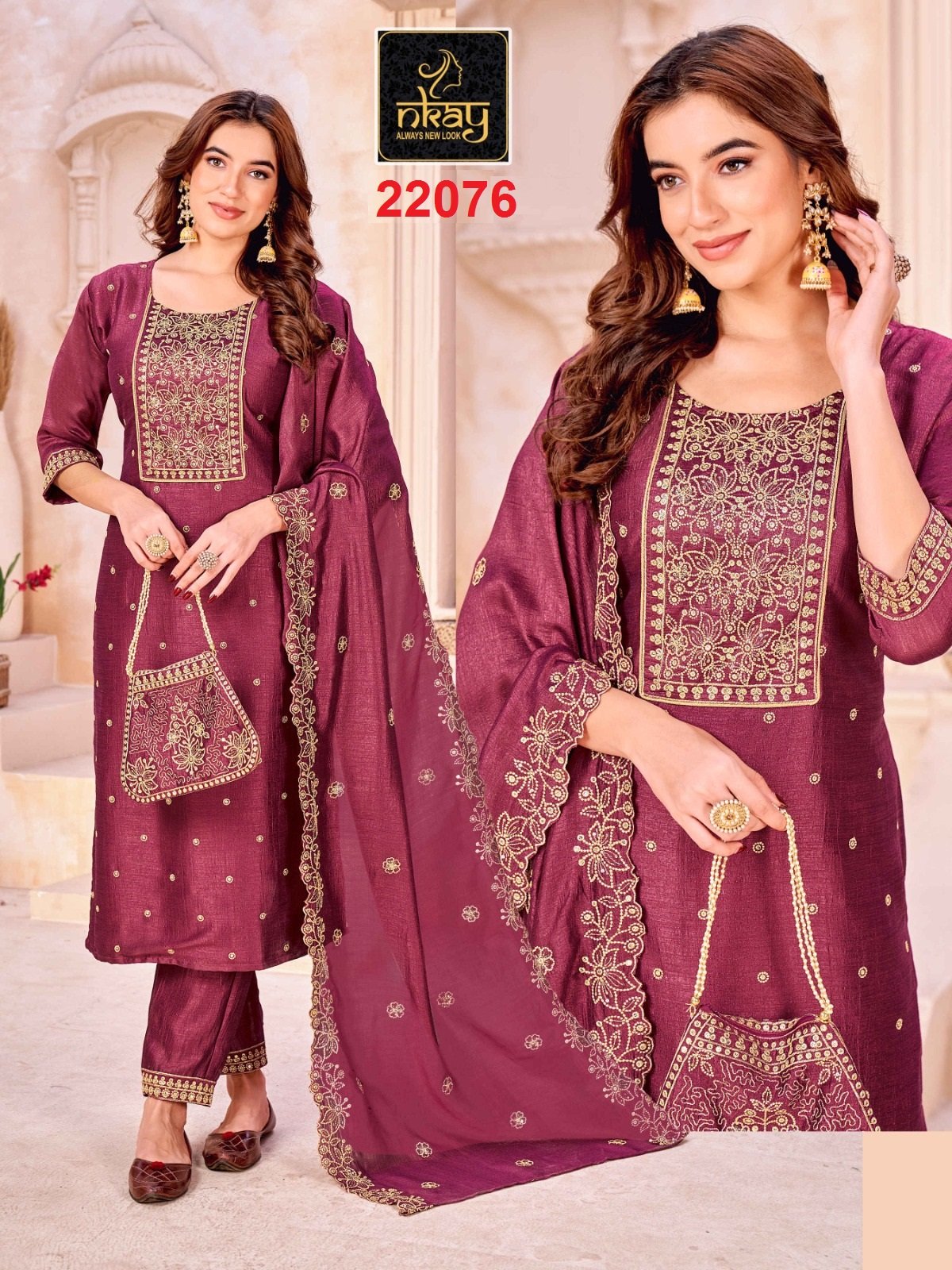 fancy top & dupatta