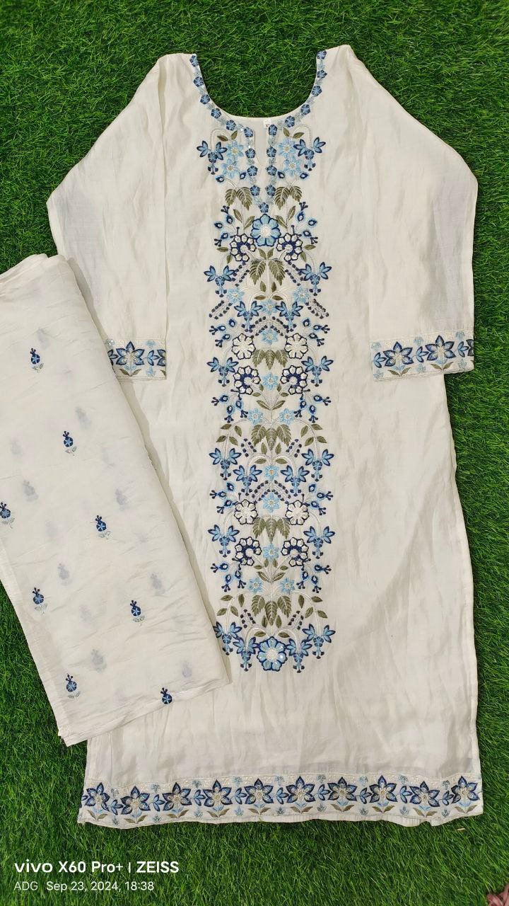 fancy top & dupatta