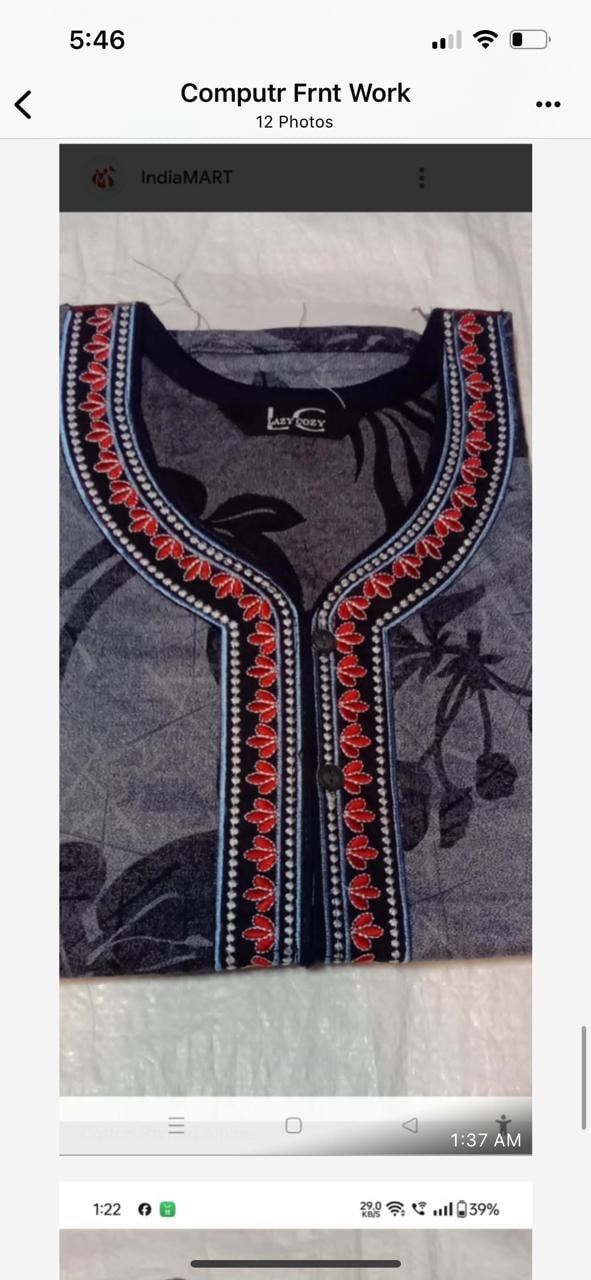 FANCY KURTI NECK