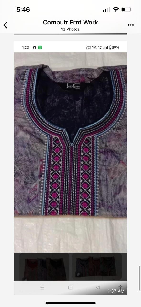 FANCY KURTI NECK