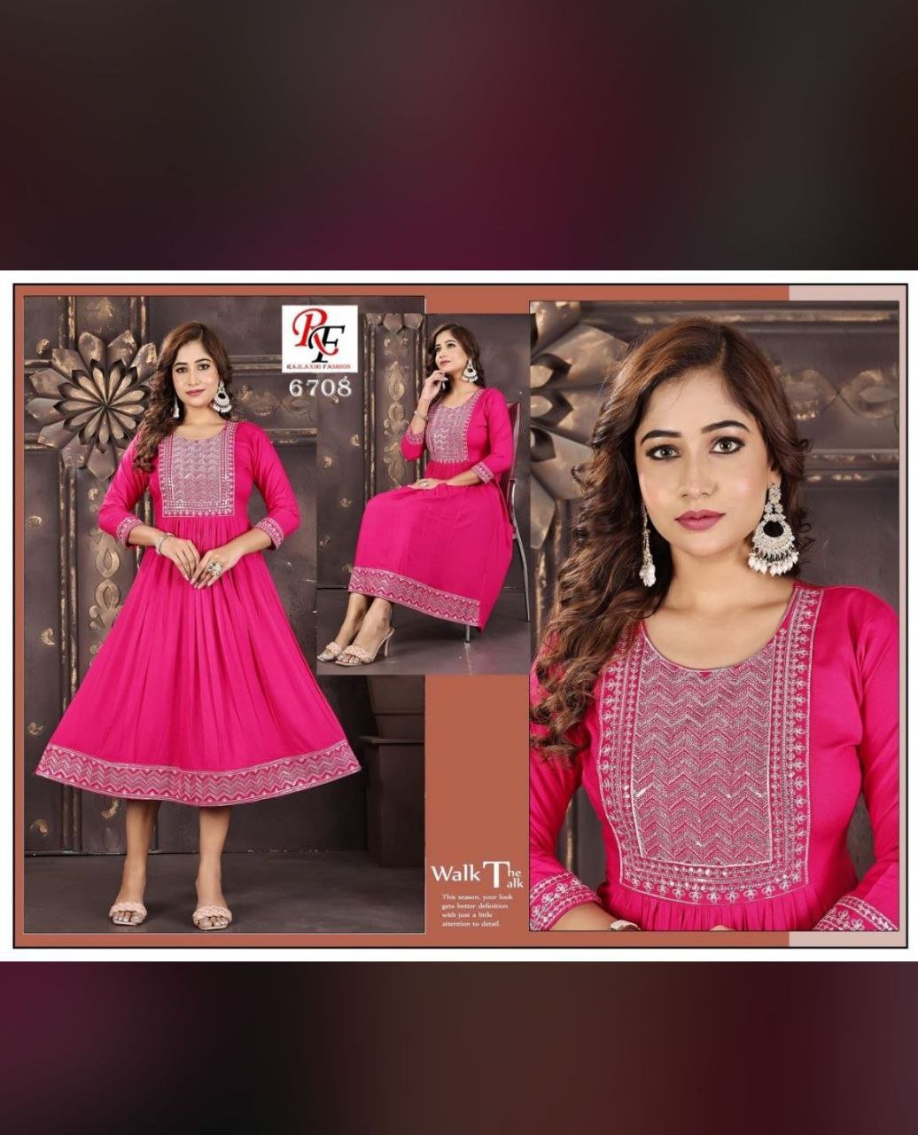 FANCY KURTI NECK PATTI