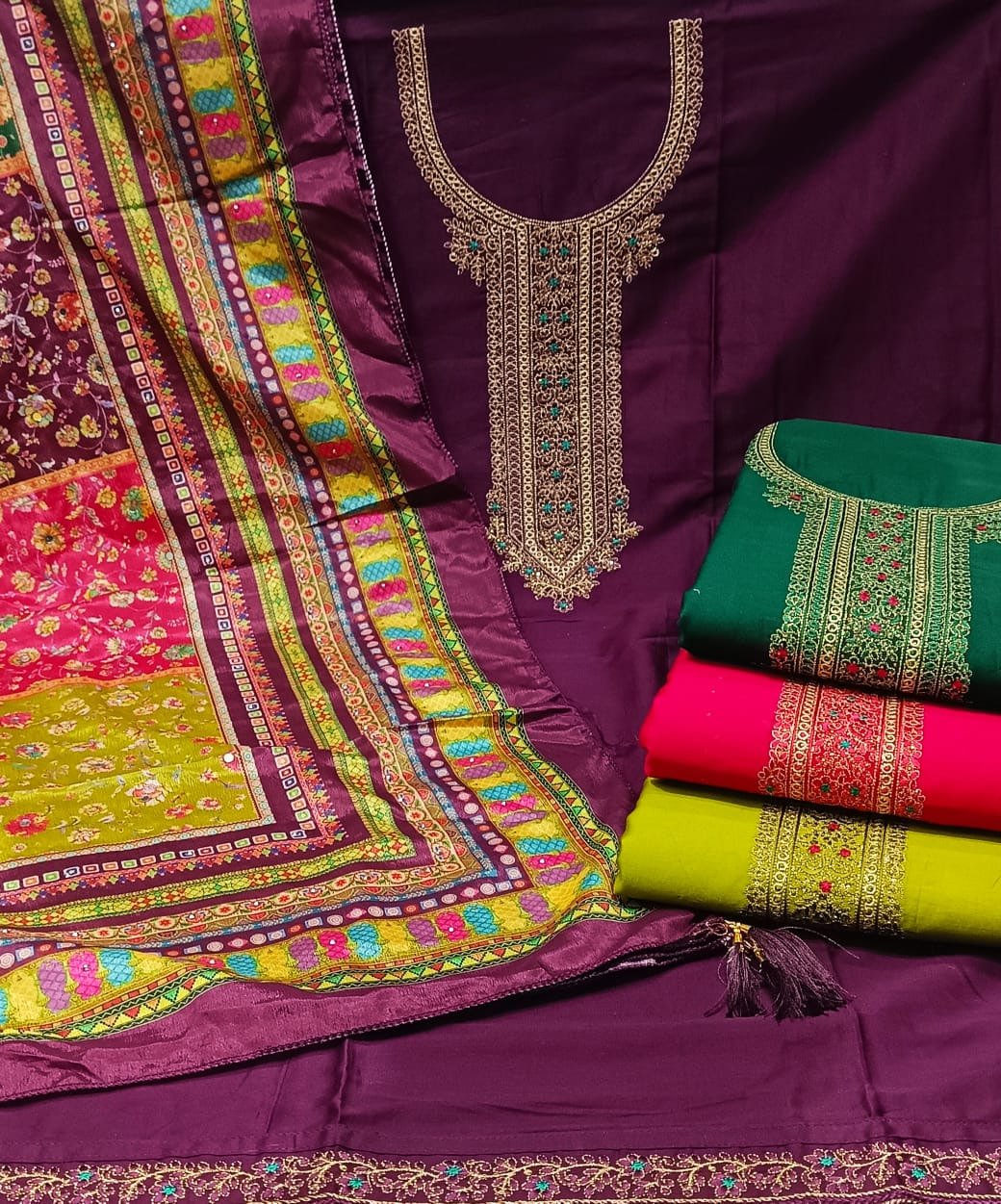 fancy top & daman