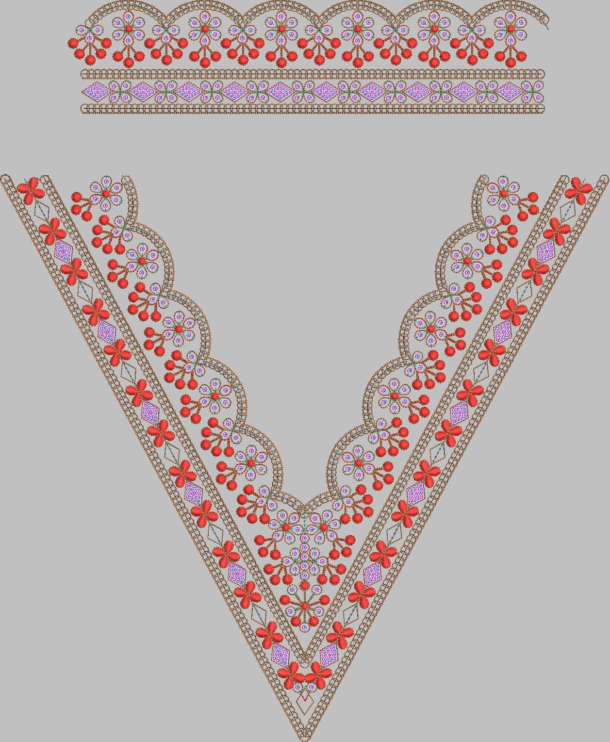 FANCY KURTI NECK