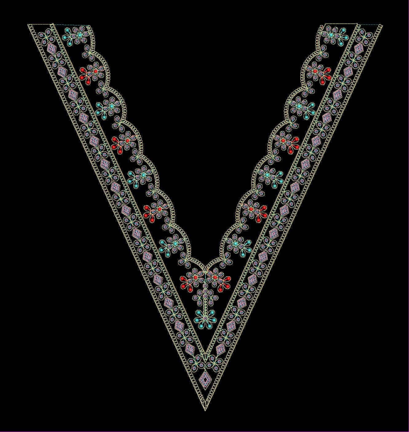 FANCY KURTI NECK