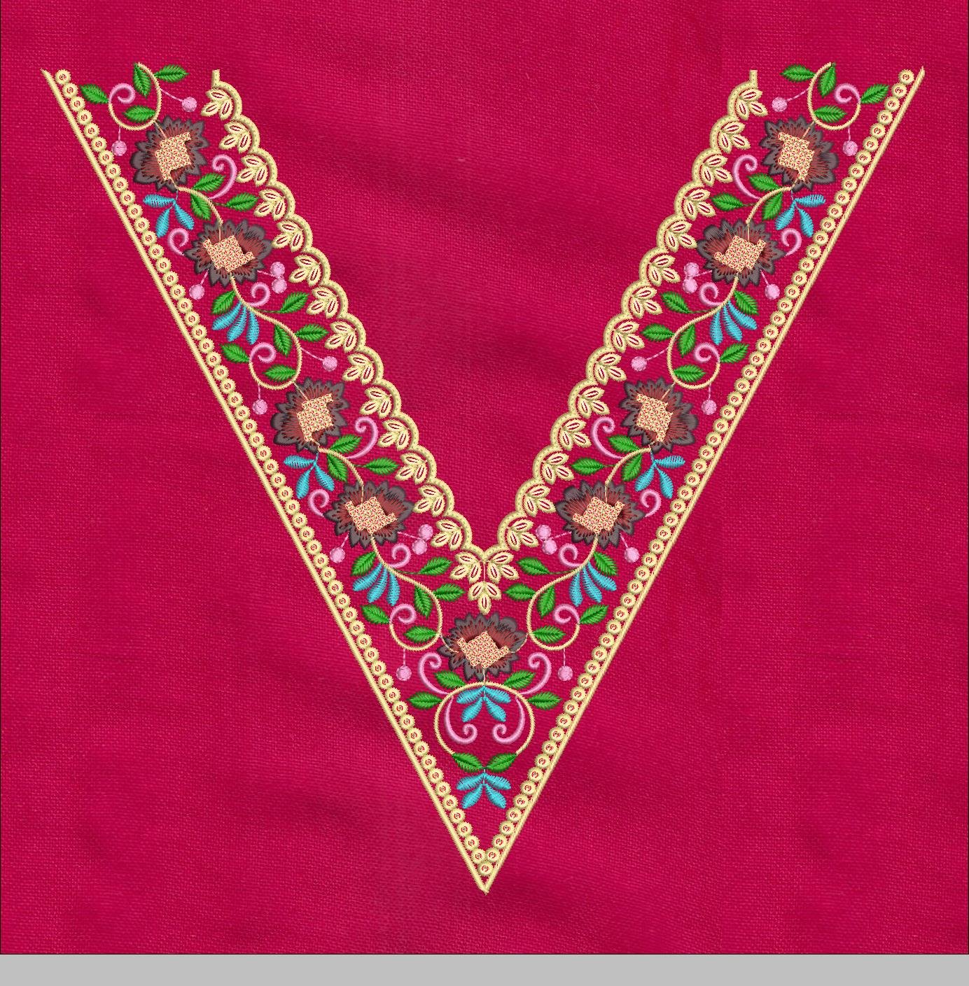FANCY KURTI NECK