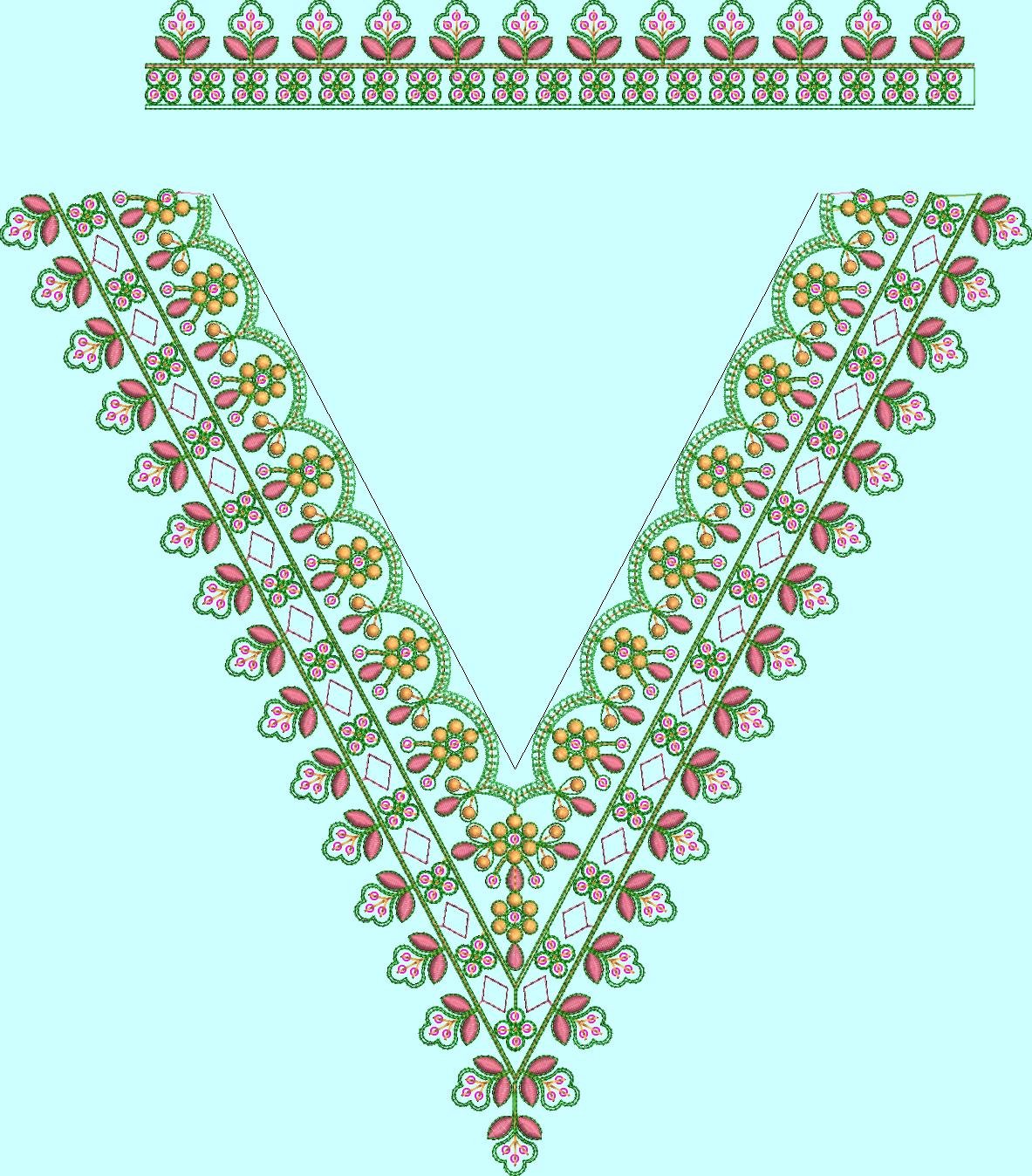 FANCY KURTI NECK