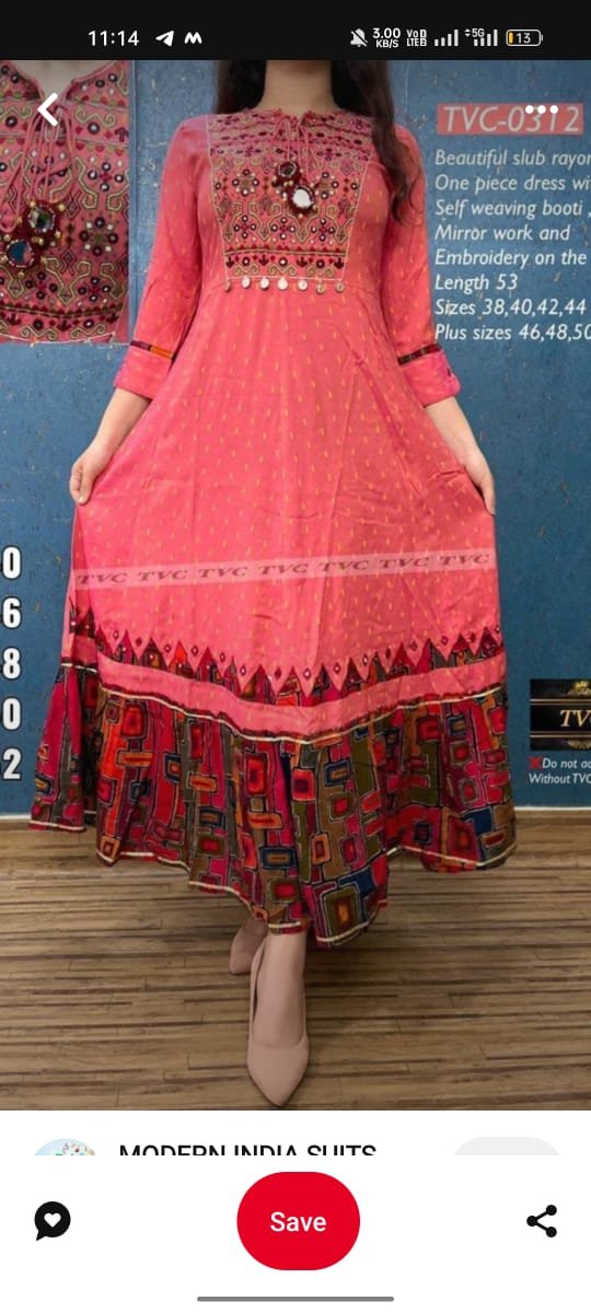 FANCY KURTI NECK