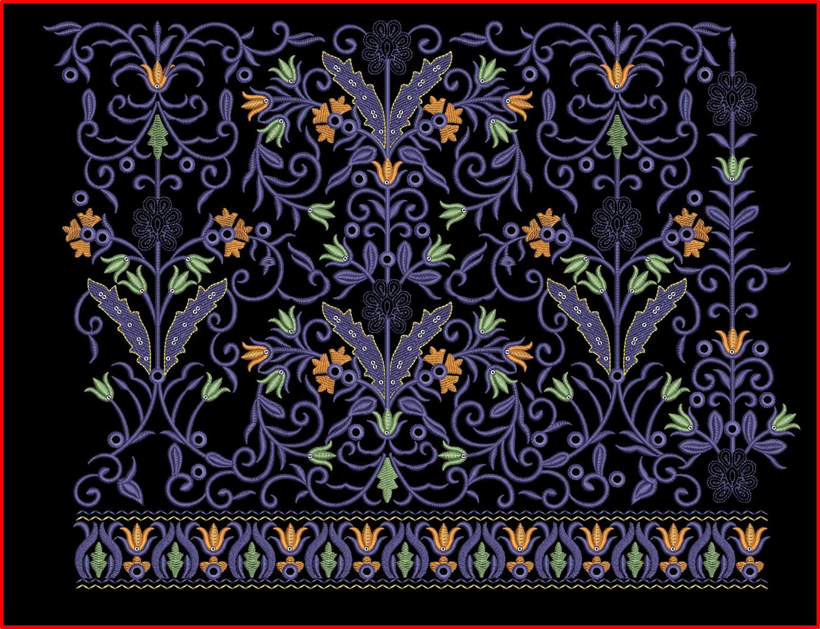 allover design