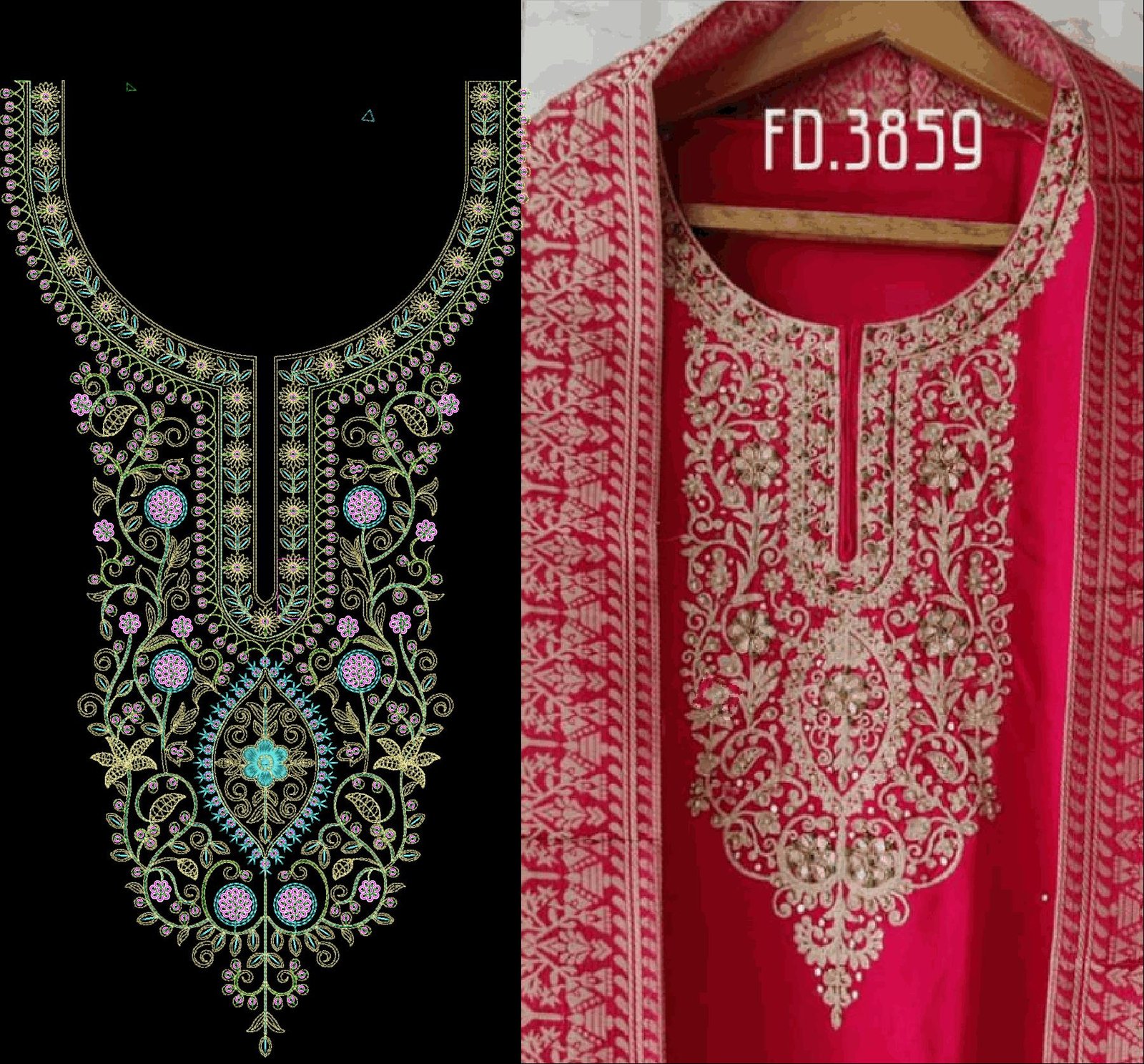 FANCY KURTI NECK
