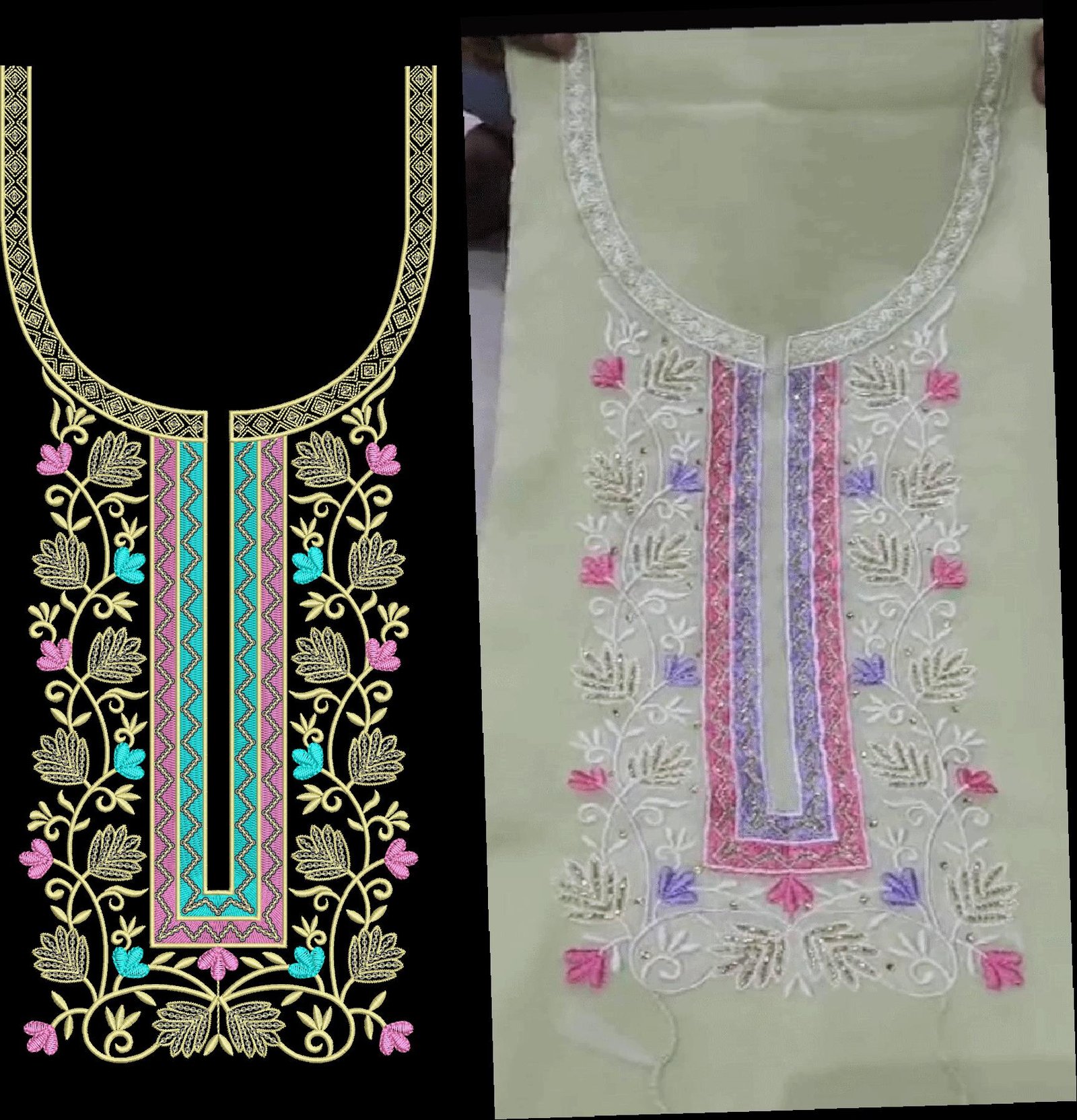 FANCY KURTI NECK