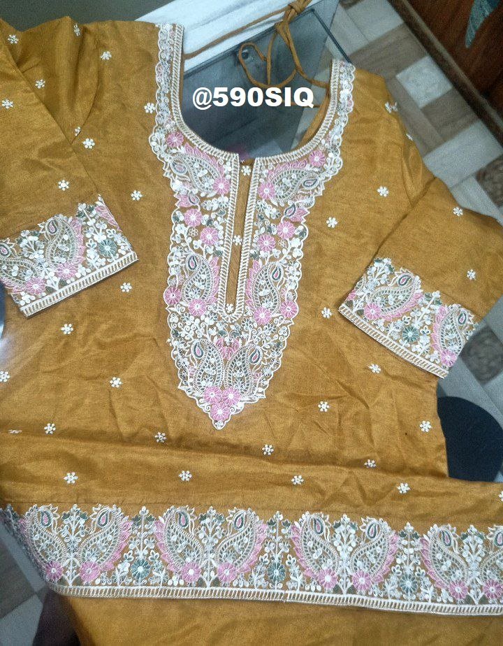 daman  & single head top dupatta