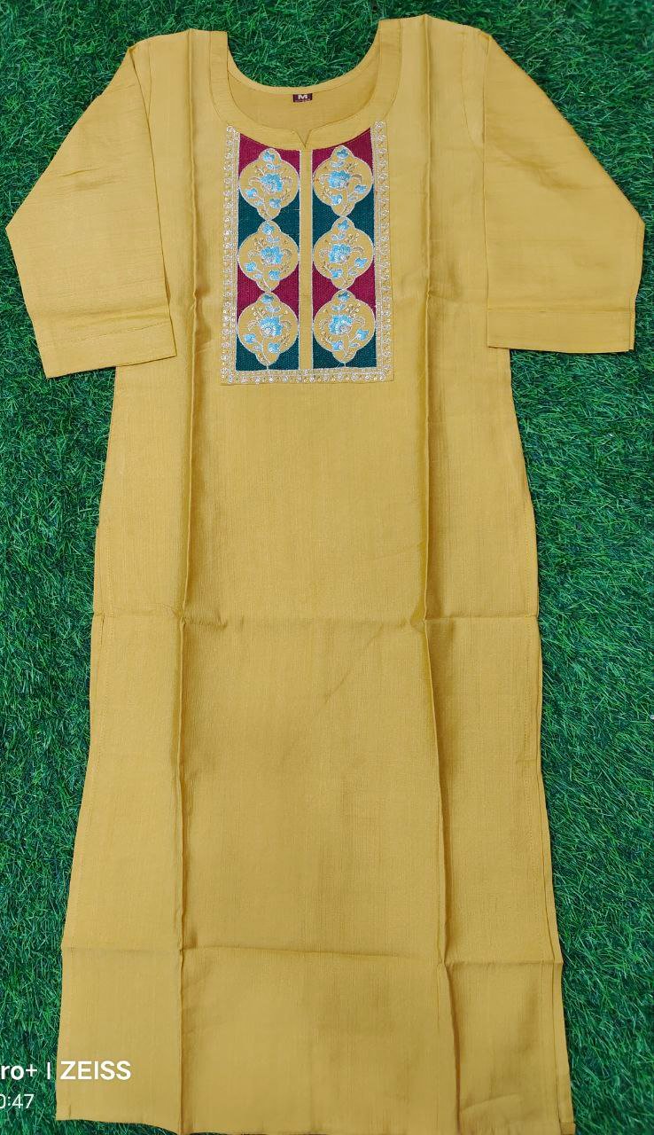 FANCY KURTI  NECK