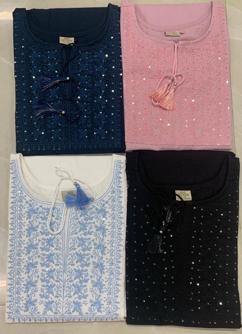 FANCY KURTI  NECK