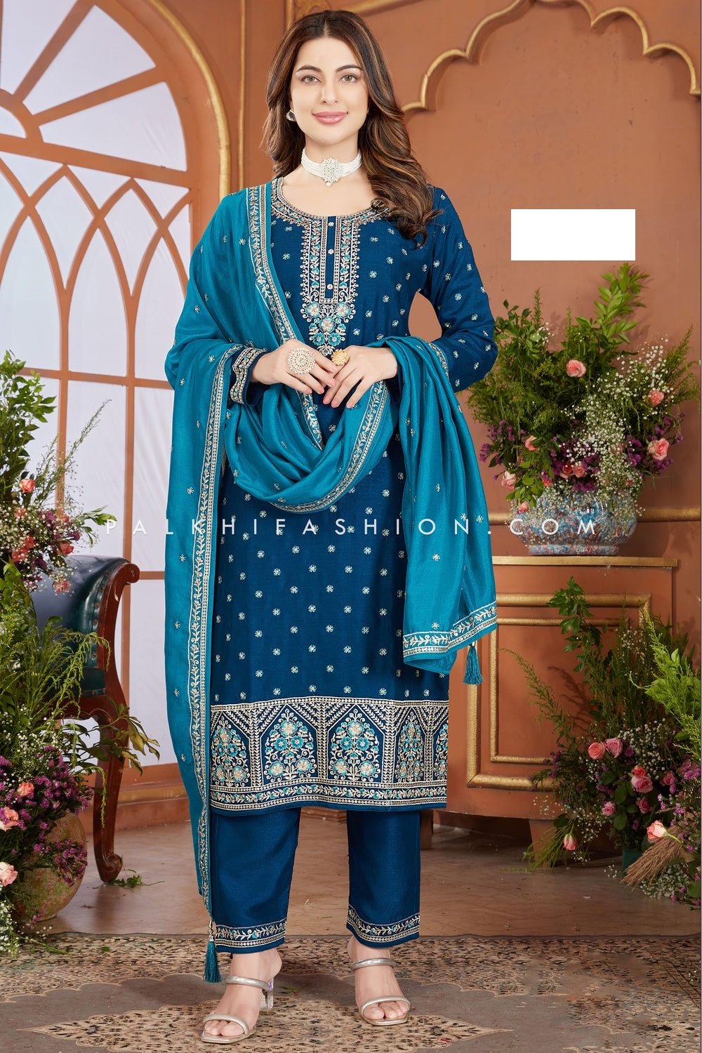 fancy top & dupatta