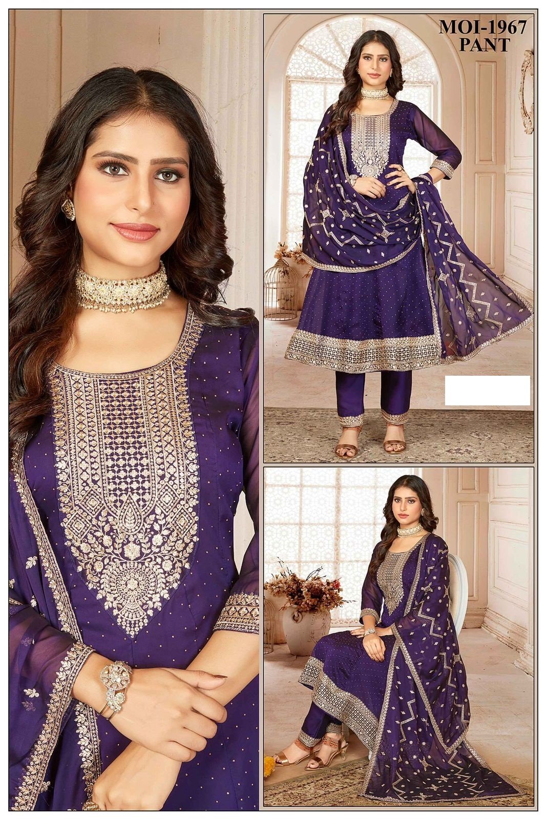 DAMAN & SINGLE HEAD TOP  &  DUPATTA