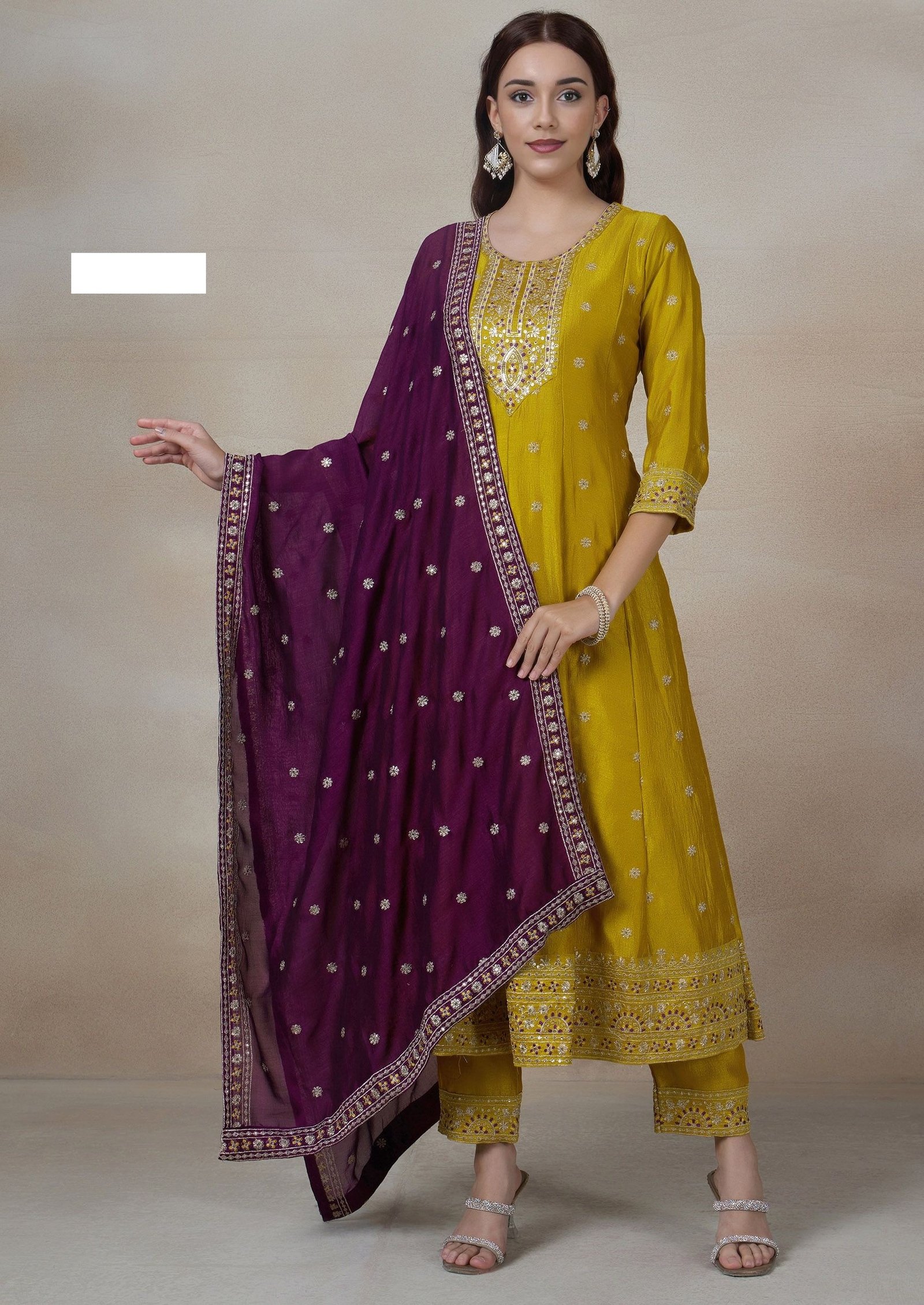 DAMAN & SINGLE HEAD TOP  &  DUPATTA