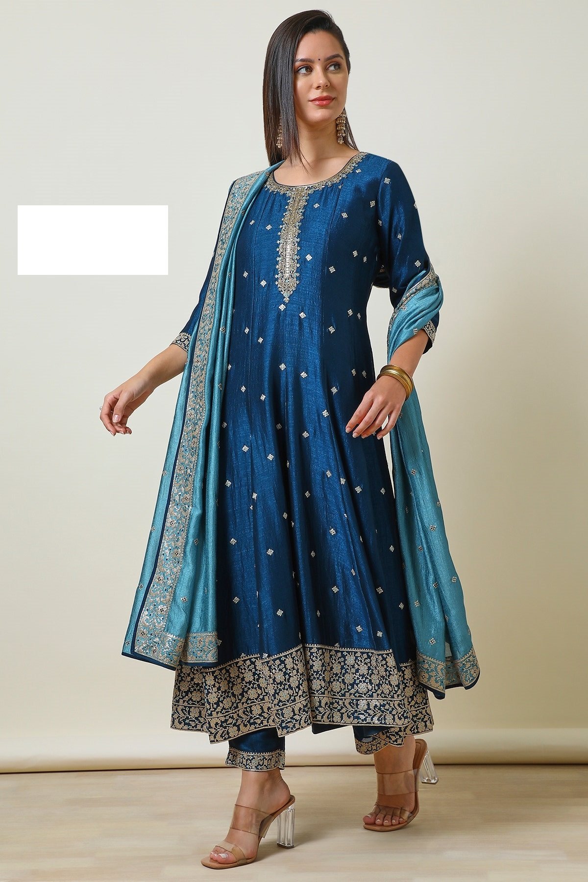 DAMAN & SINGLE HEAD TOP  &  DUPATTA
