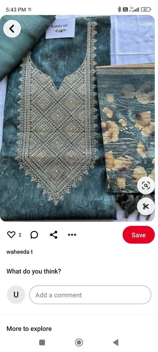 FANCY KURTI  NECK