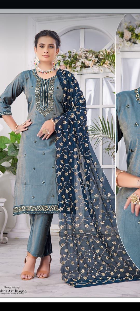 fancy top & dupatta