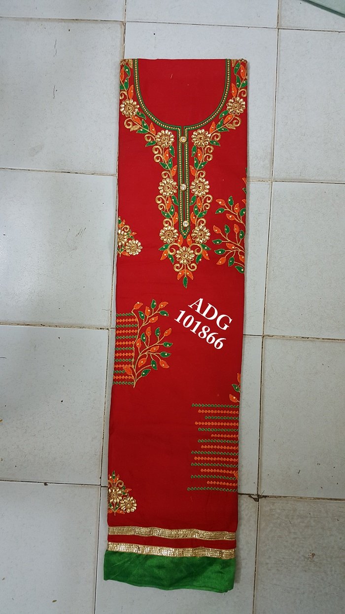 Daman & Single Head top & Duppata