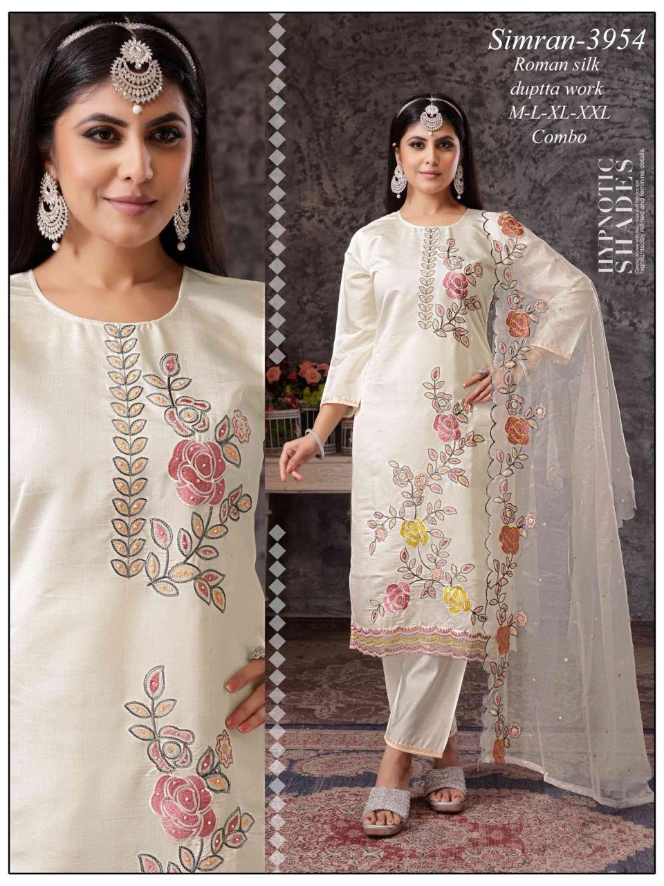 fancy top & dupatta