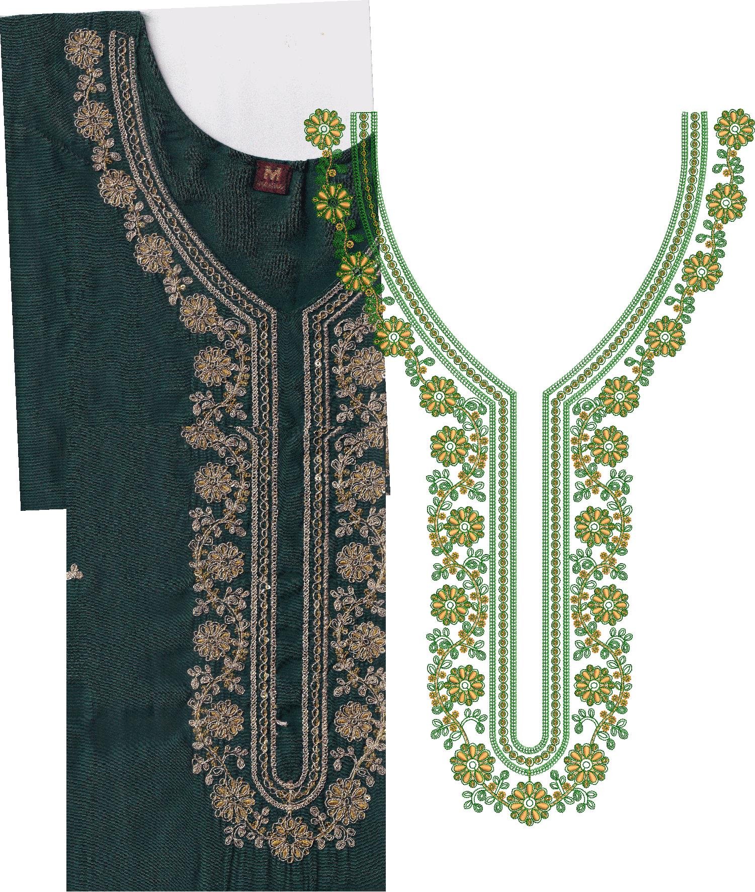 FANCY KURTI  NECK