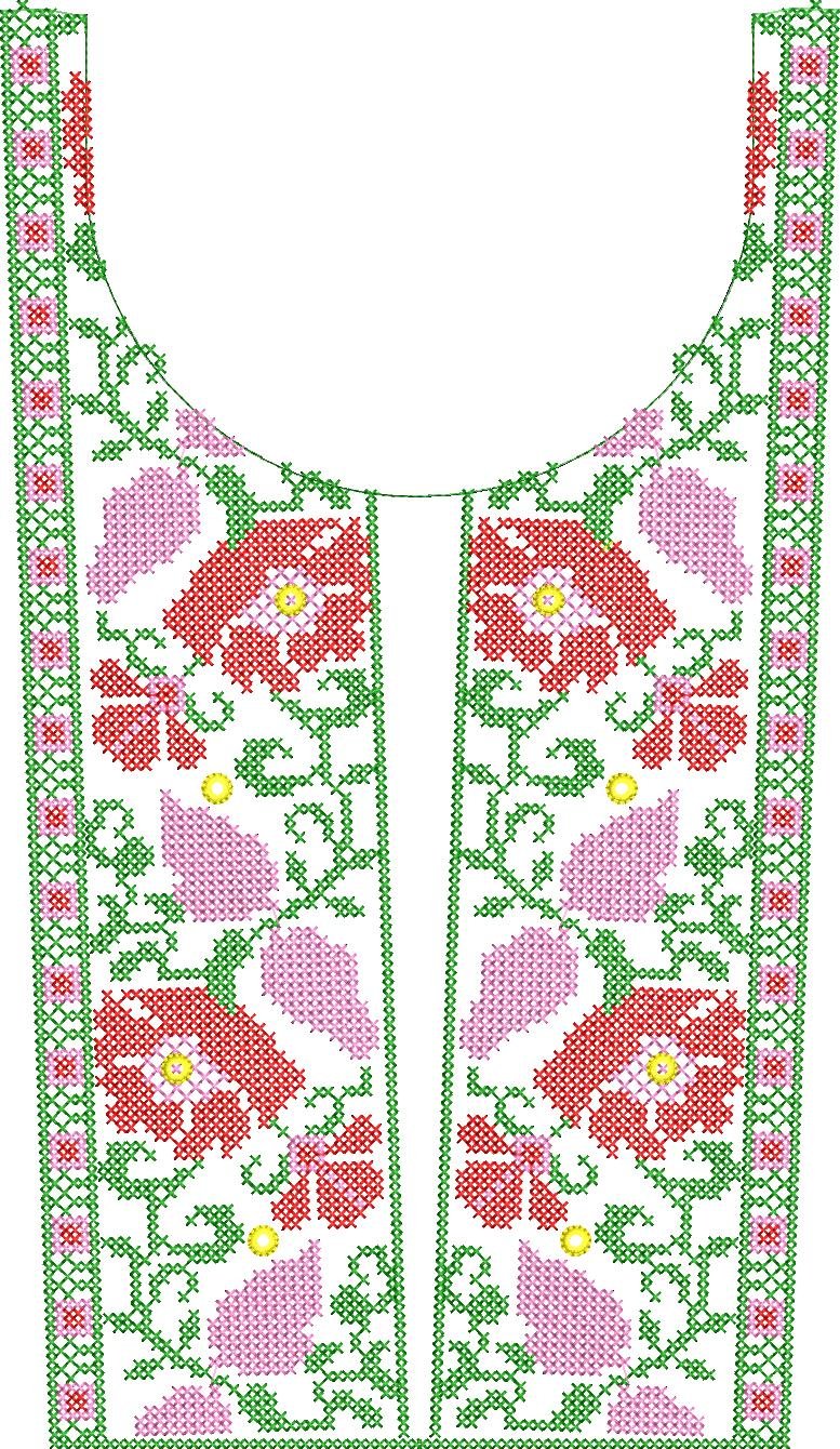 FANCY KURTI  NECK