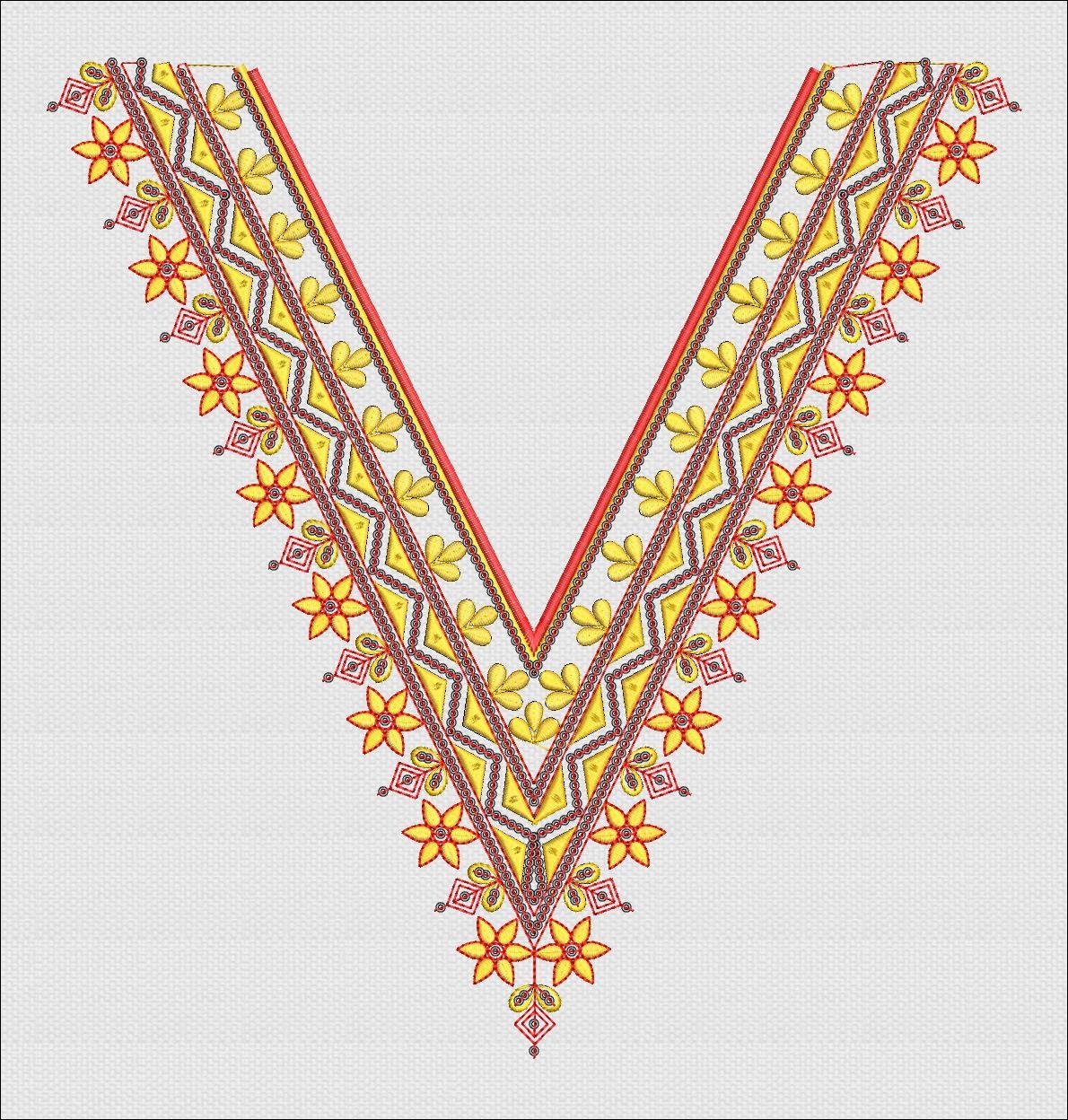 FANCY KURTI  NECK