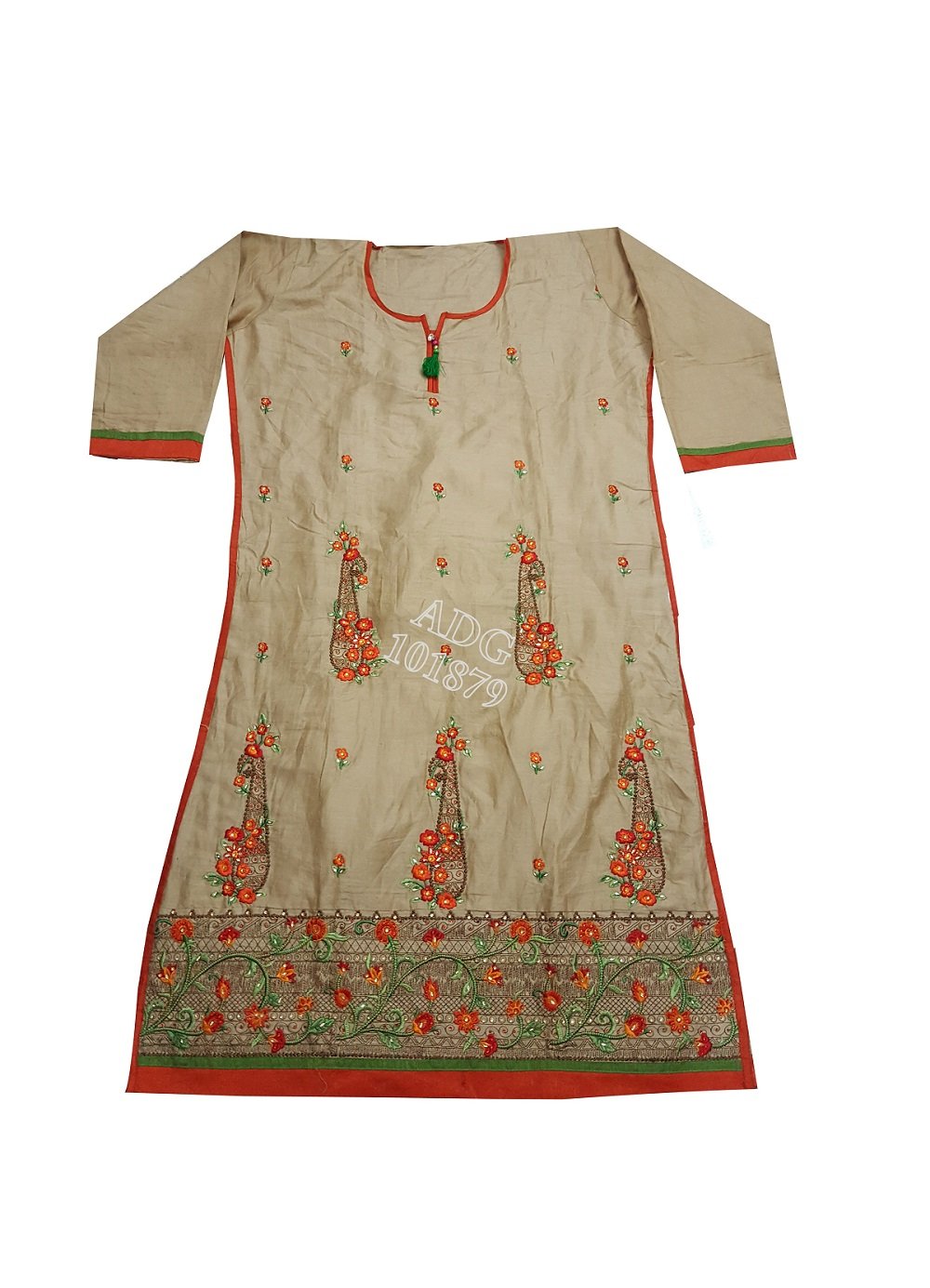 Daman & Single Head top & Duppata