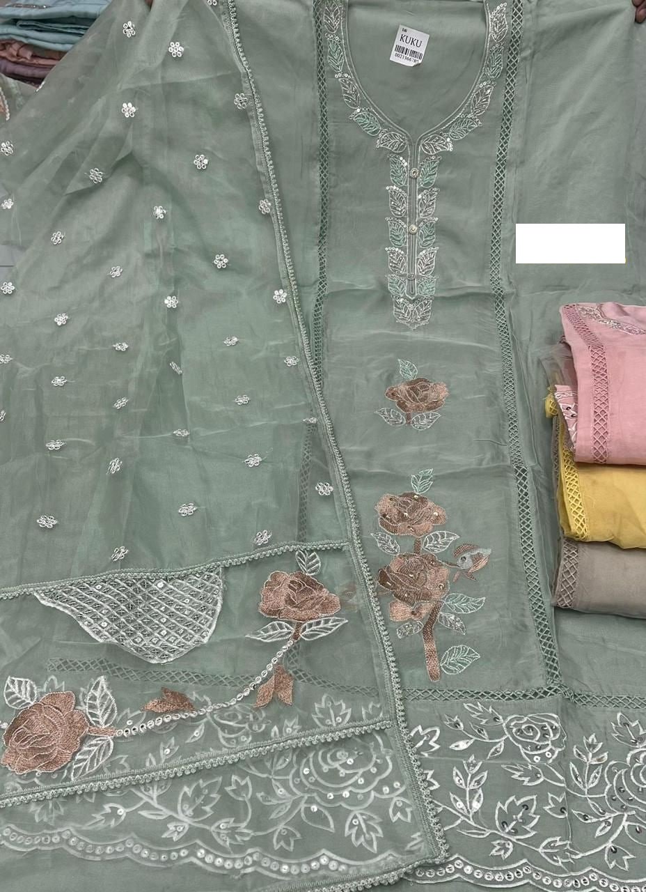 fancy top & dupatta