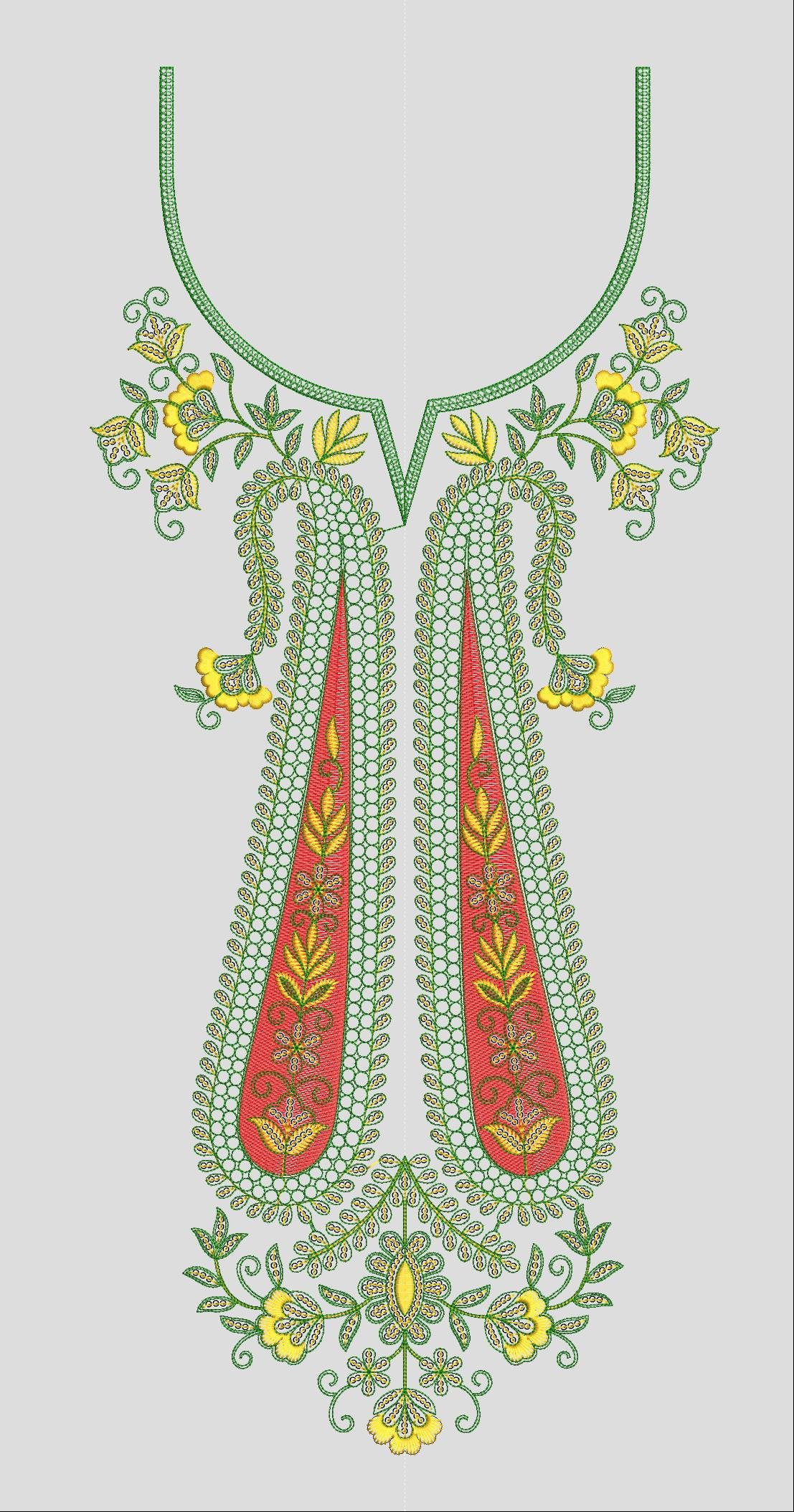 FANCY KURTI  NECK