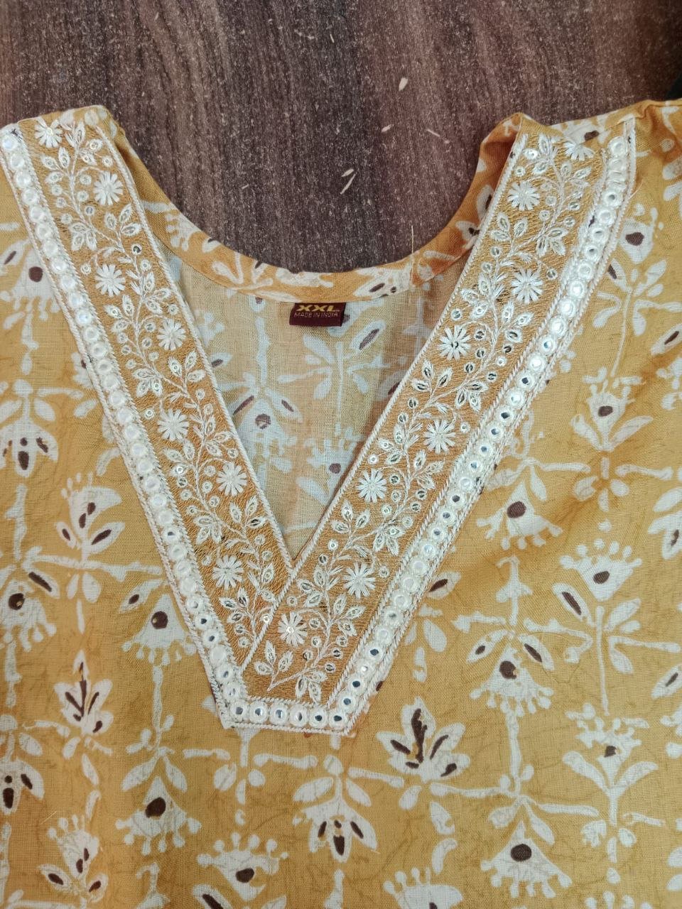FANCY KURTI  NECK